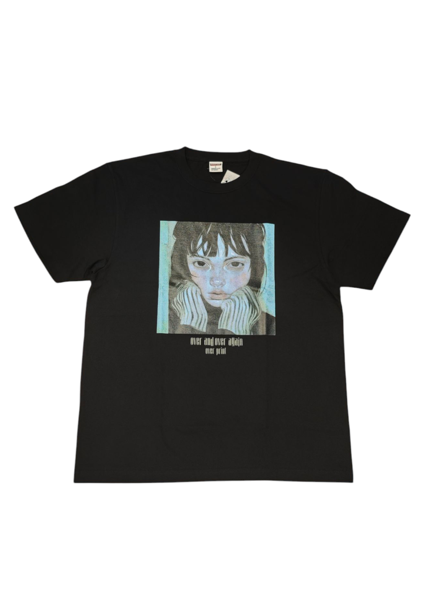 Over print Drawing Tee