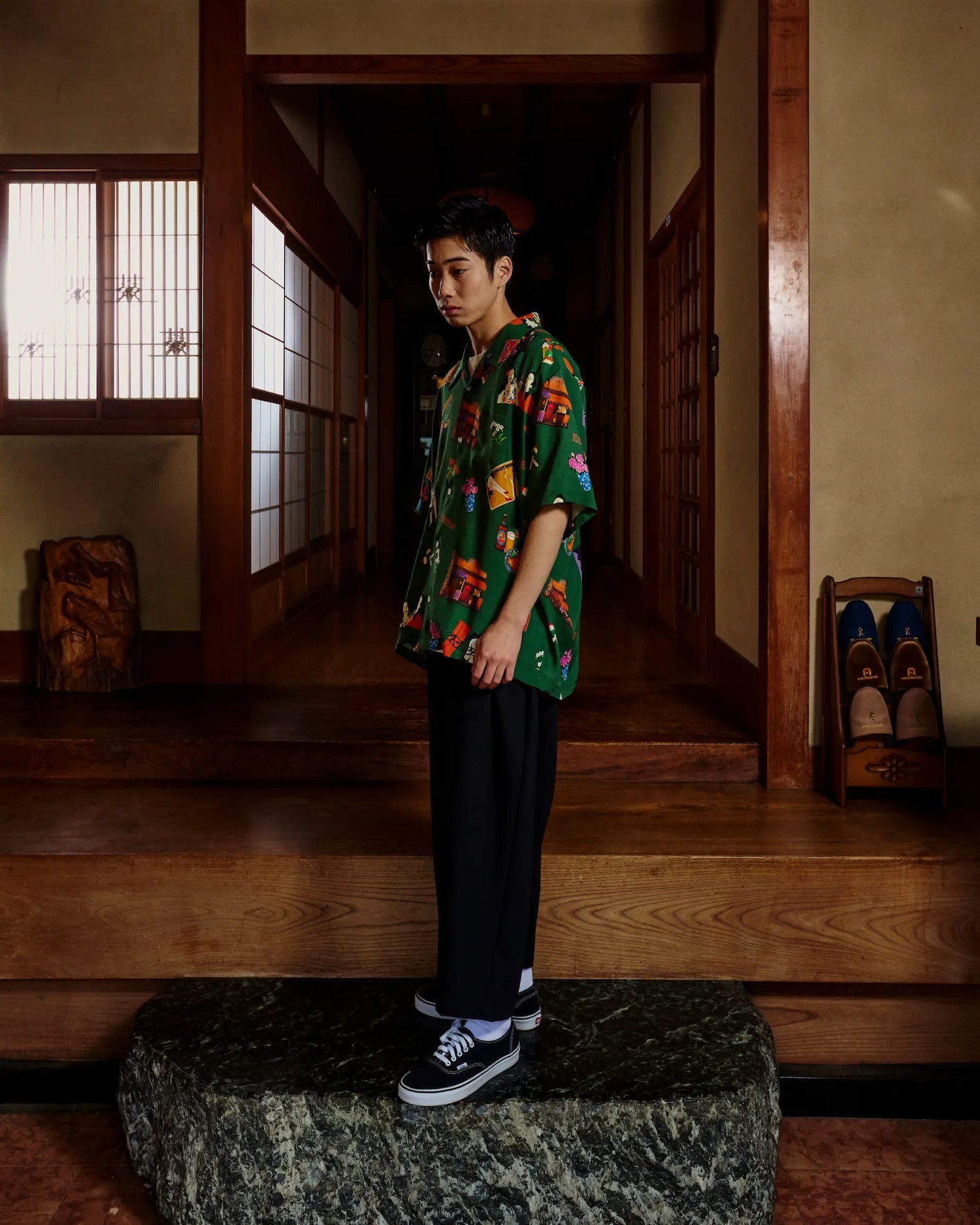 SNACK LILY / MOSS GREEN