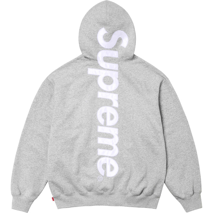 Supreme satin appligué HoodedSweatshirt