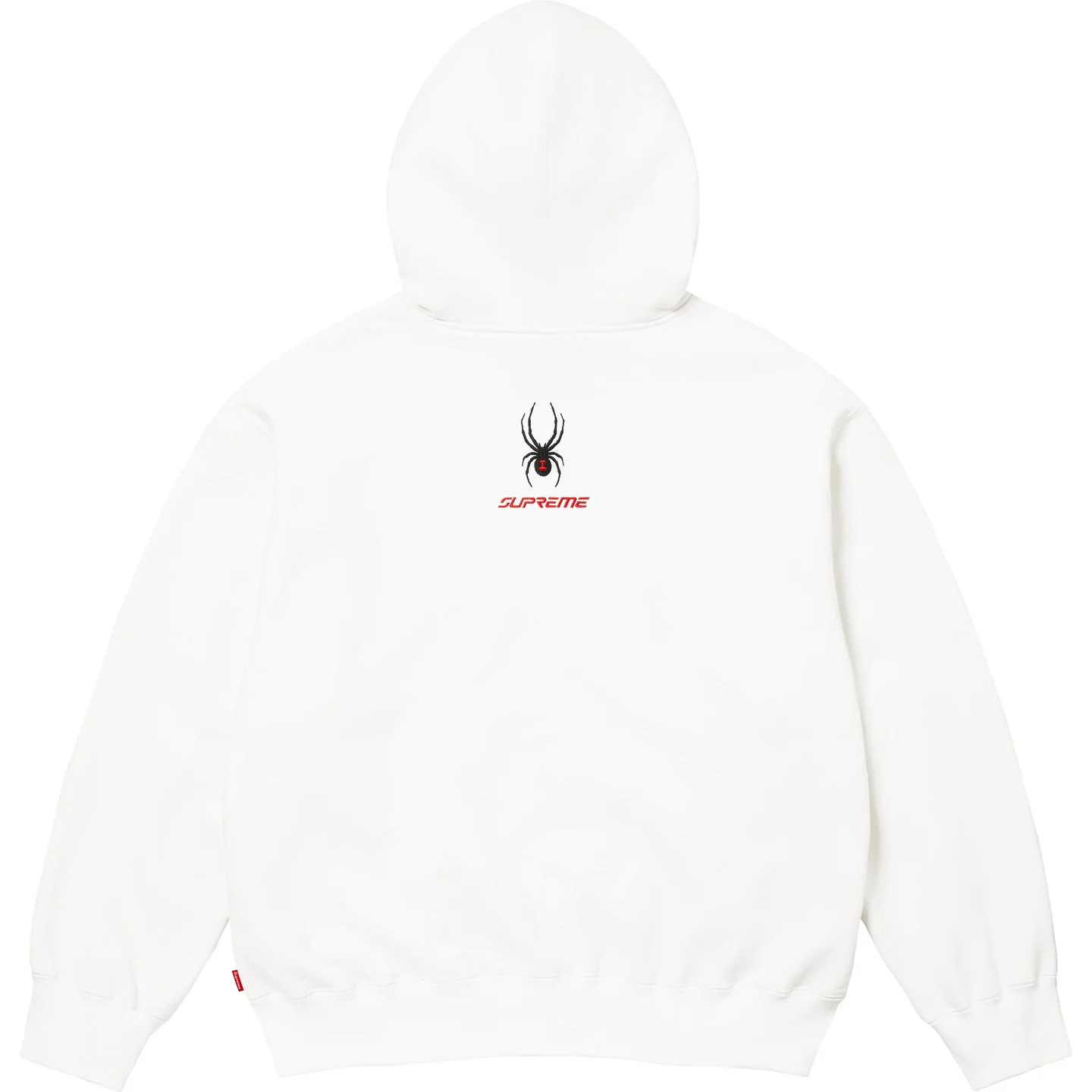 Supreme/スパイダー ジッパー フード スウェットシャツ ‘ホワイト’