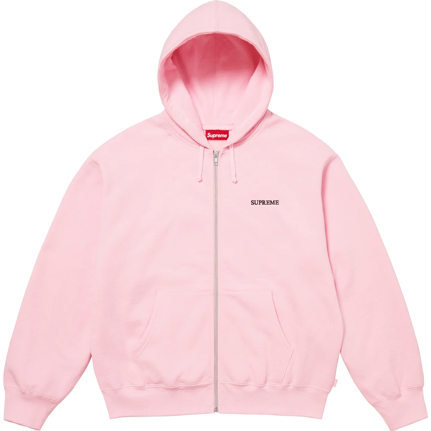 Supreme IDGAF' Zip Up Hooded Sweatshirt