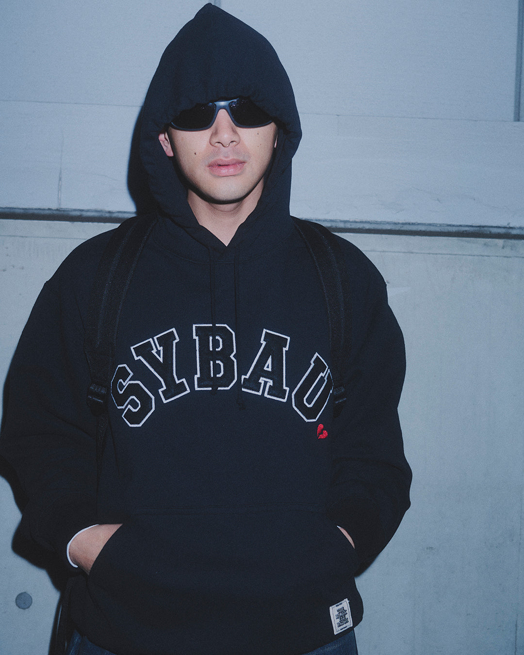 SYBAU COLLEGE HOODIE PINK