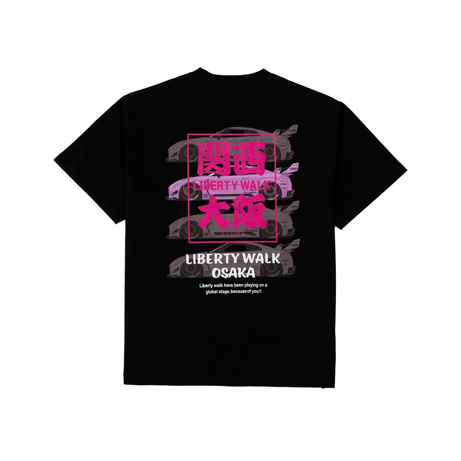 関西大阪 35 Tee Black