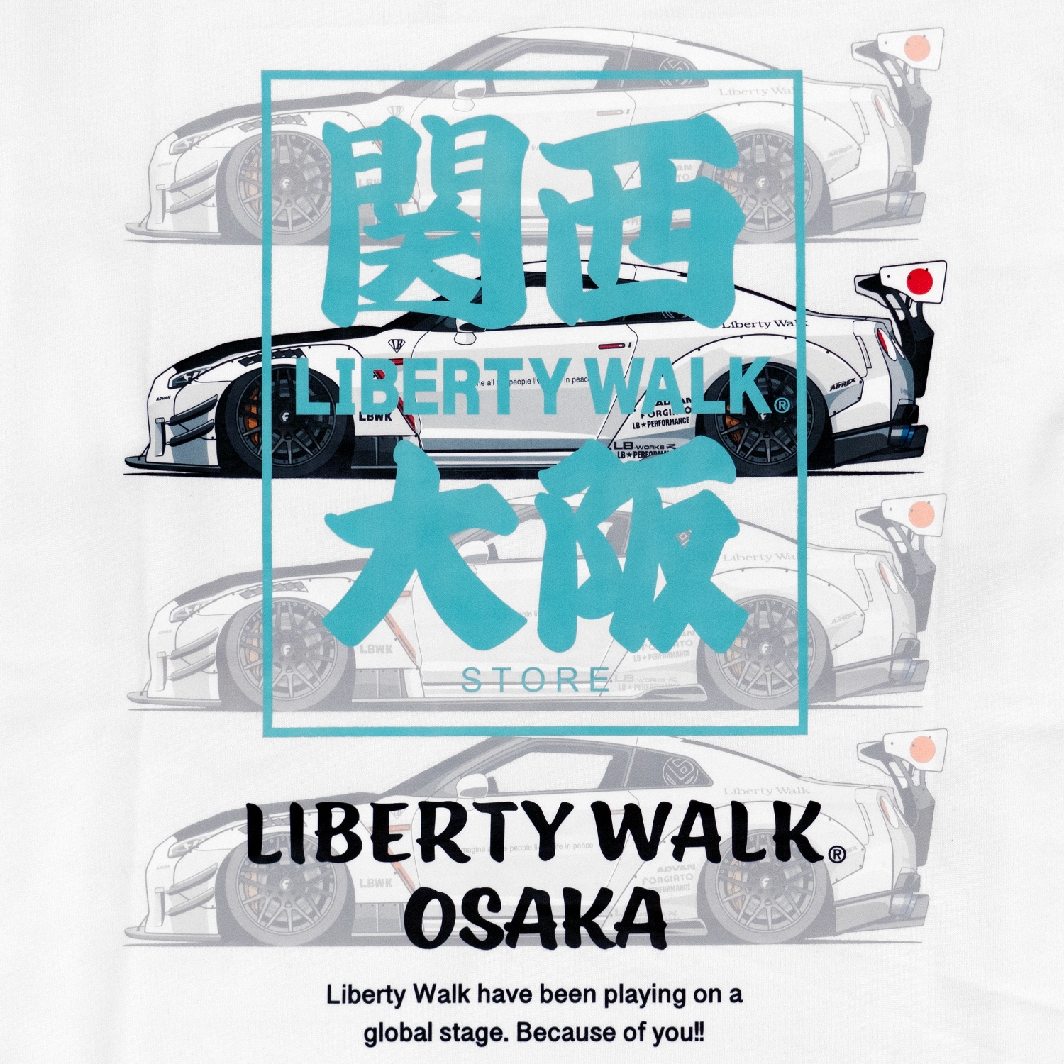 【先行発売】関西大阪 35 Tee White