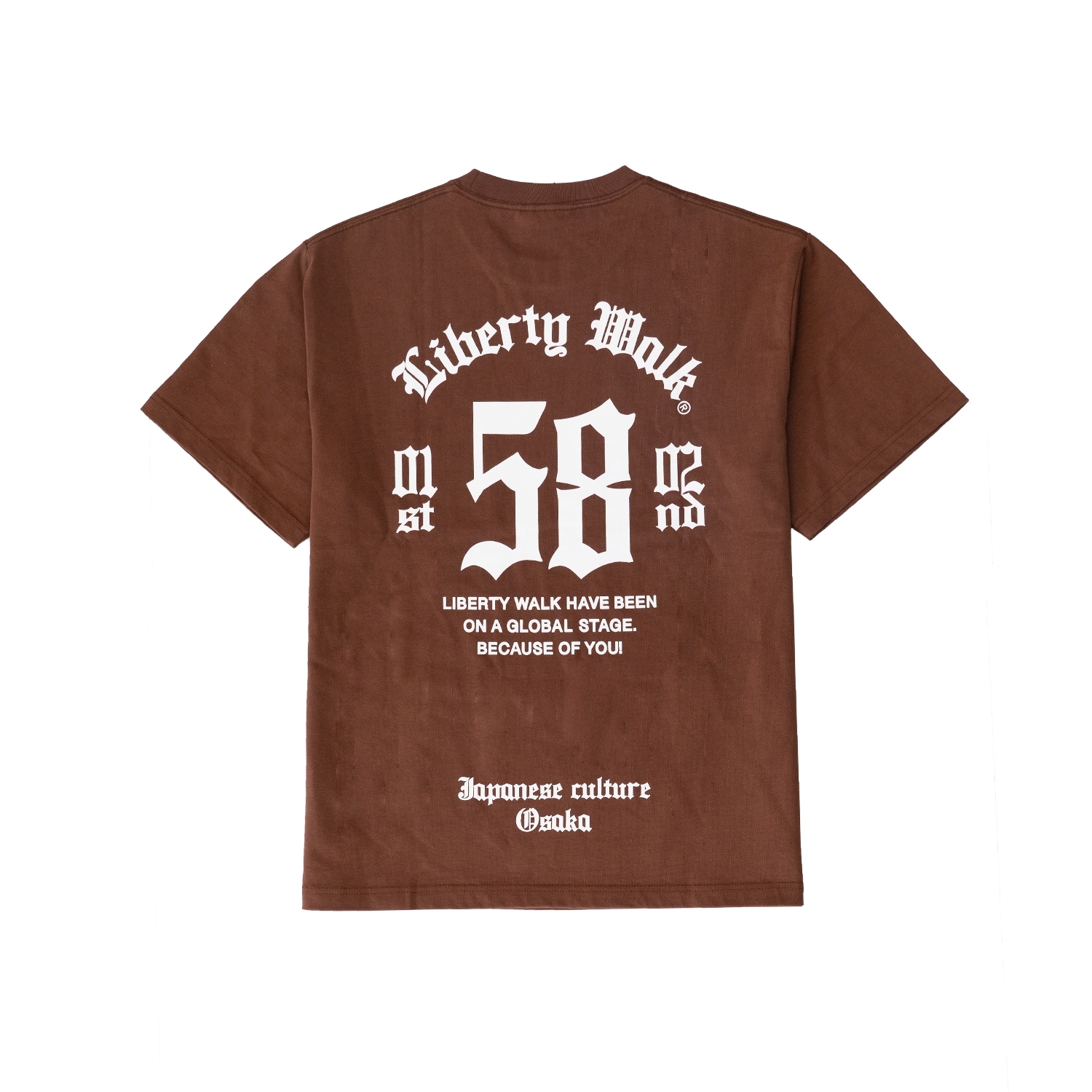 Osaka 1st 2nd #58 Tee Brown