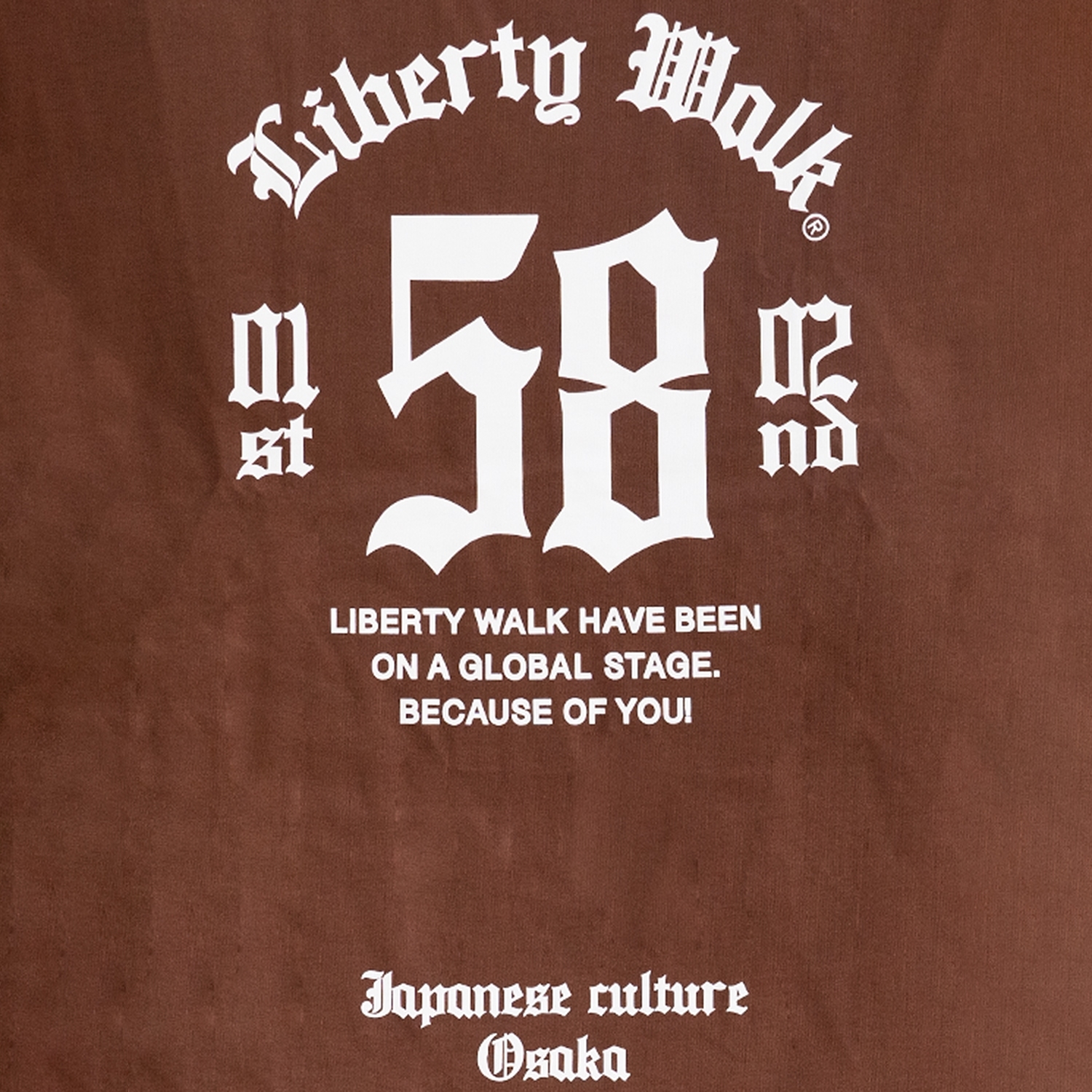 Osaka 1st 2nd #58 Tee Brown