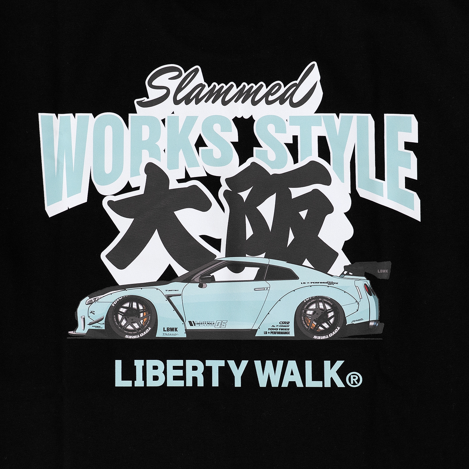 WORKS STYLE R35 Tee Black