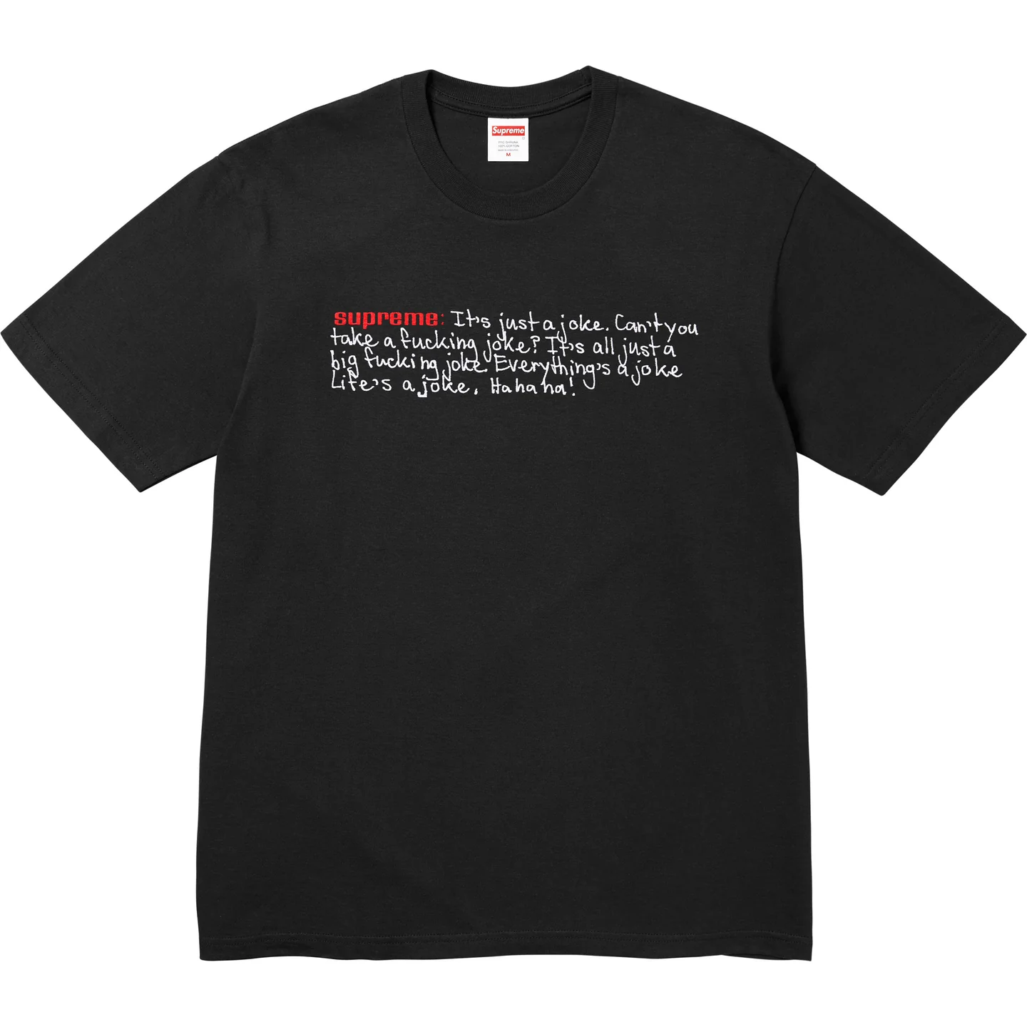 Supreme 25FW Joke Tee