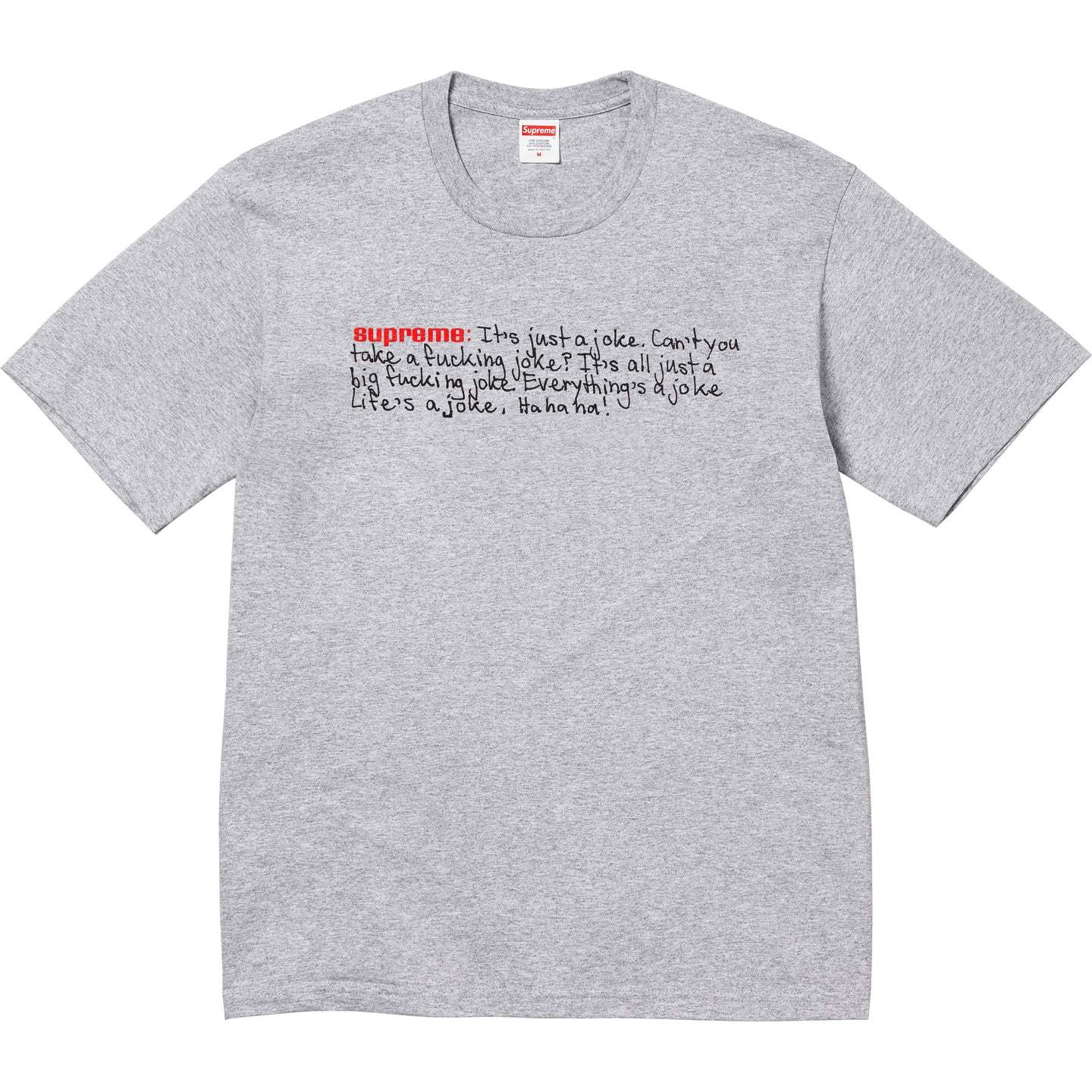 Supreme 25FW Joke Tee