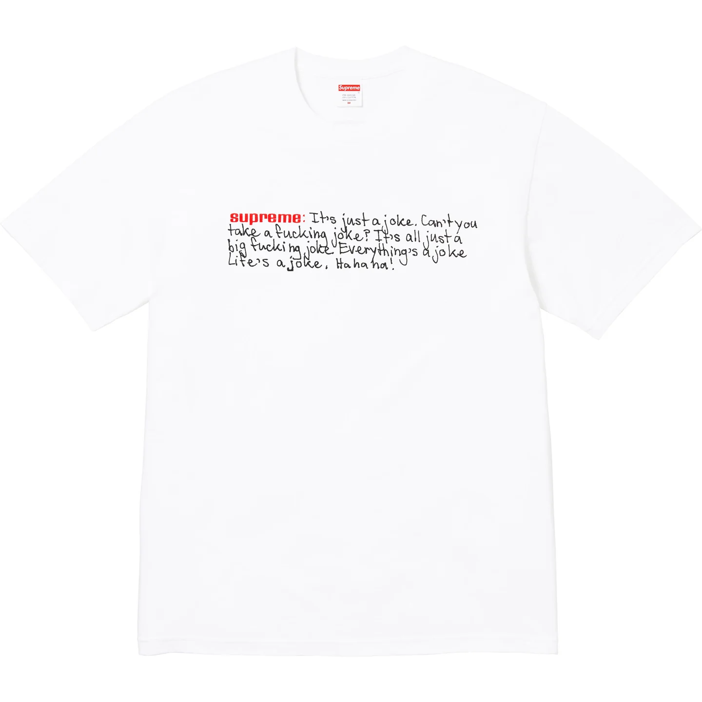 Supreme 25FW Joke Tee