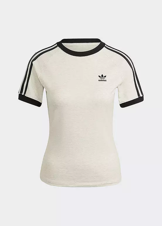 Three Stripe Crew Neck T-Shirt by adidas Originals