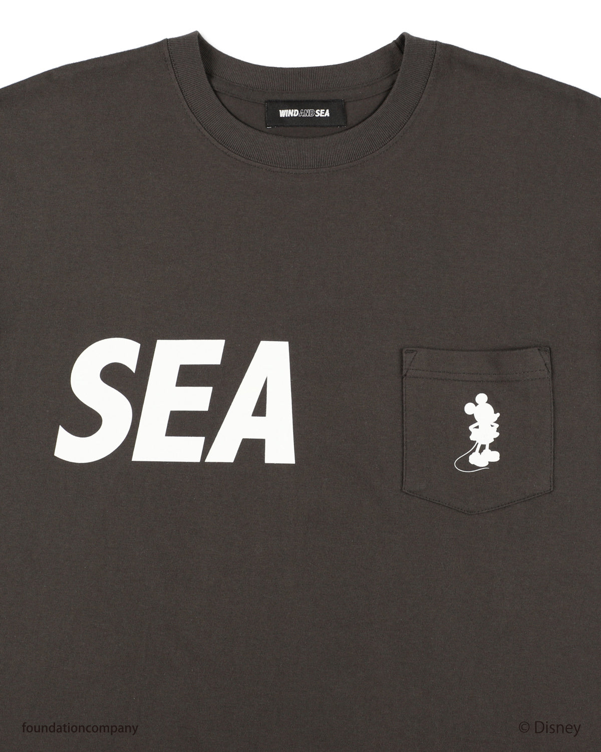 MICKEY / POCKET SILHOUETTE S/S TEE