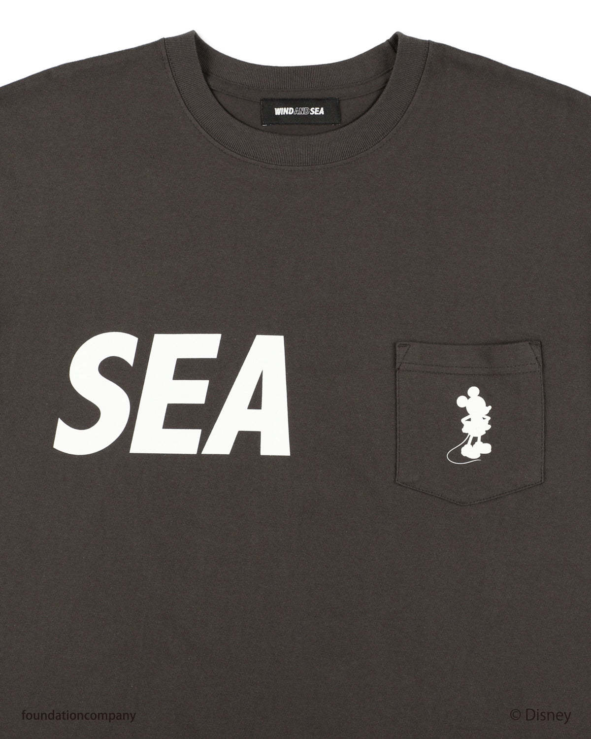 MICKEY / POCKET SILHOUETTE S/S TEE