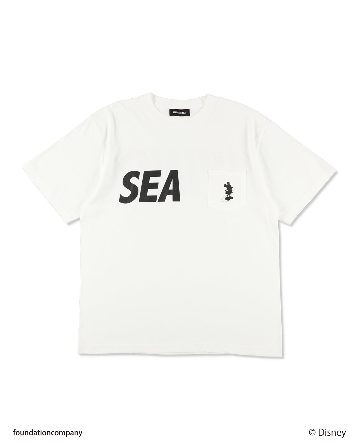 MICKEY / POCKET SILHOUETTE S/S TEE