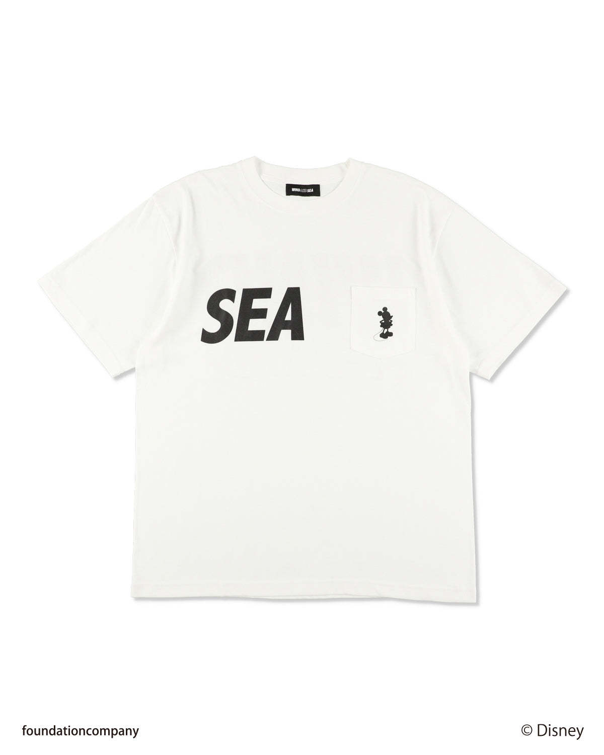 MICKEY / POCKET SILHOUETTE S/S TEE