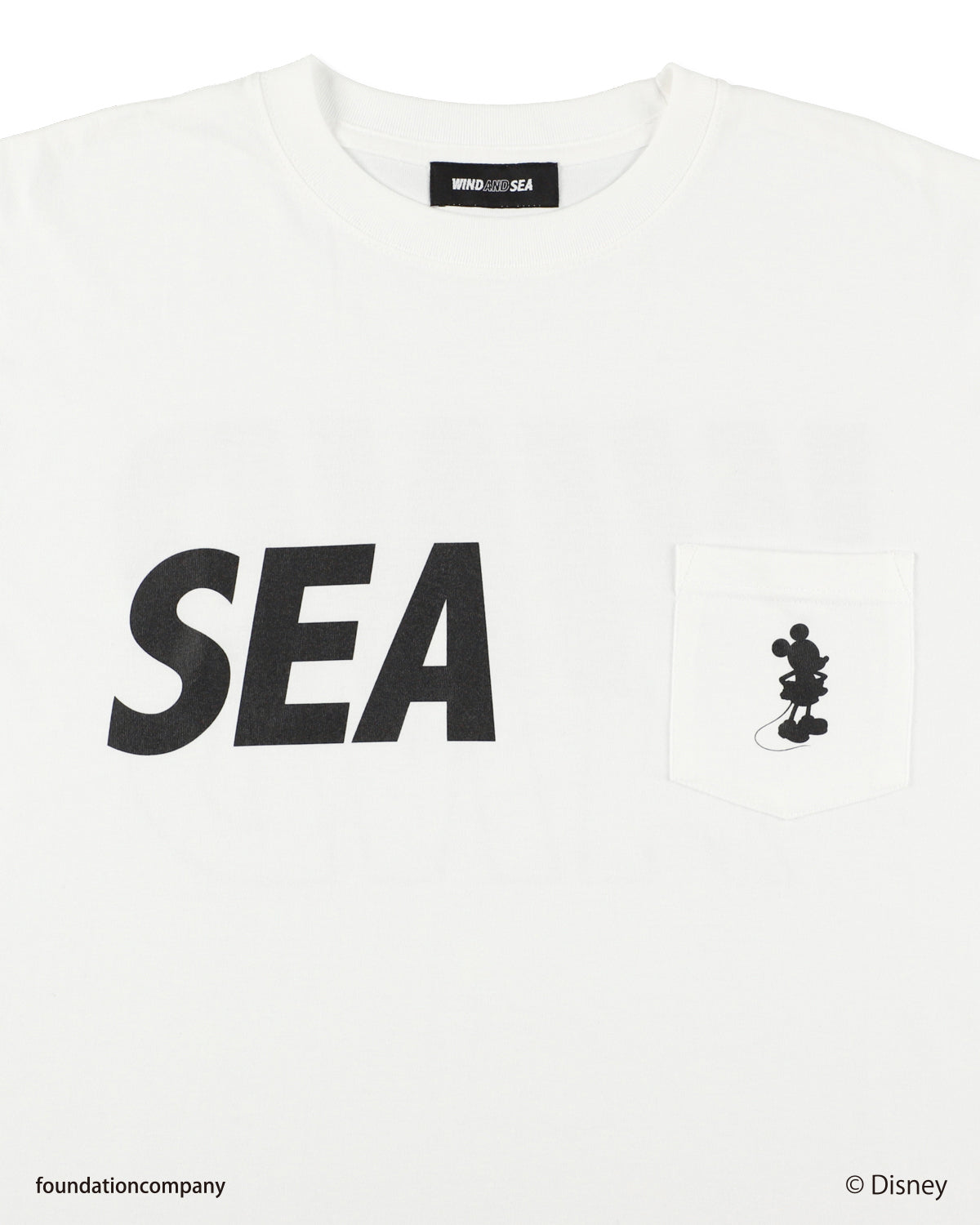 MICKEY / POCKET SILHOUETTE S/S TEE