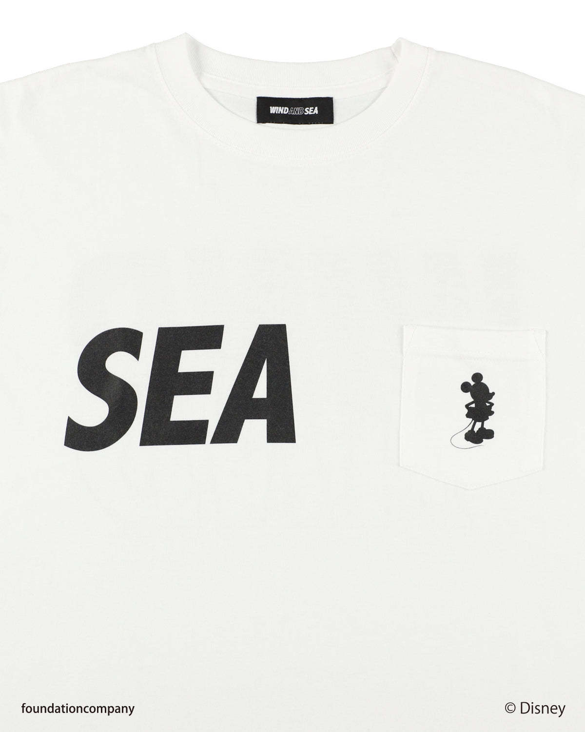 MICKEY / POCKET SILHOUETTE S/S TEE