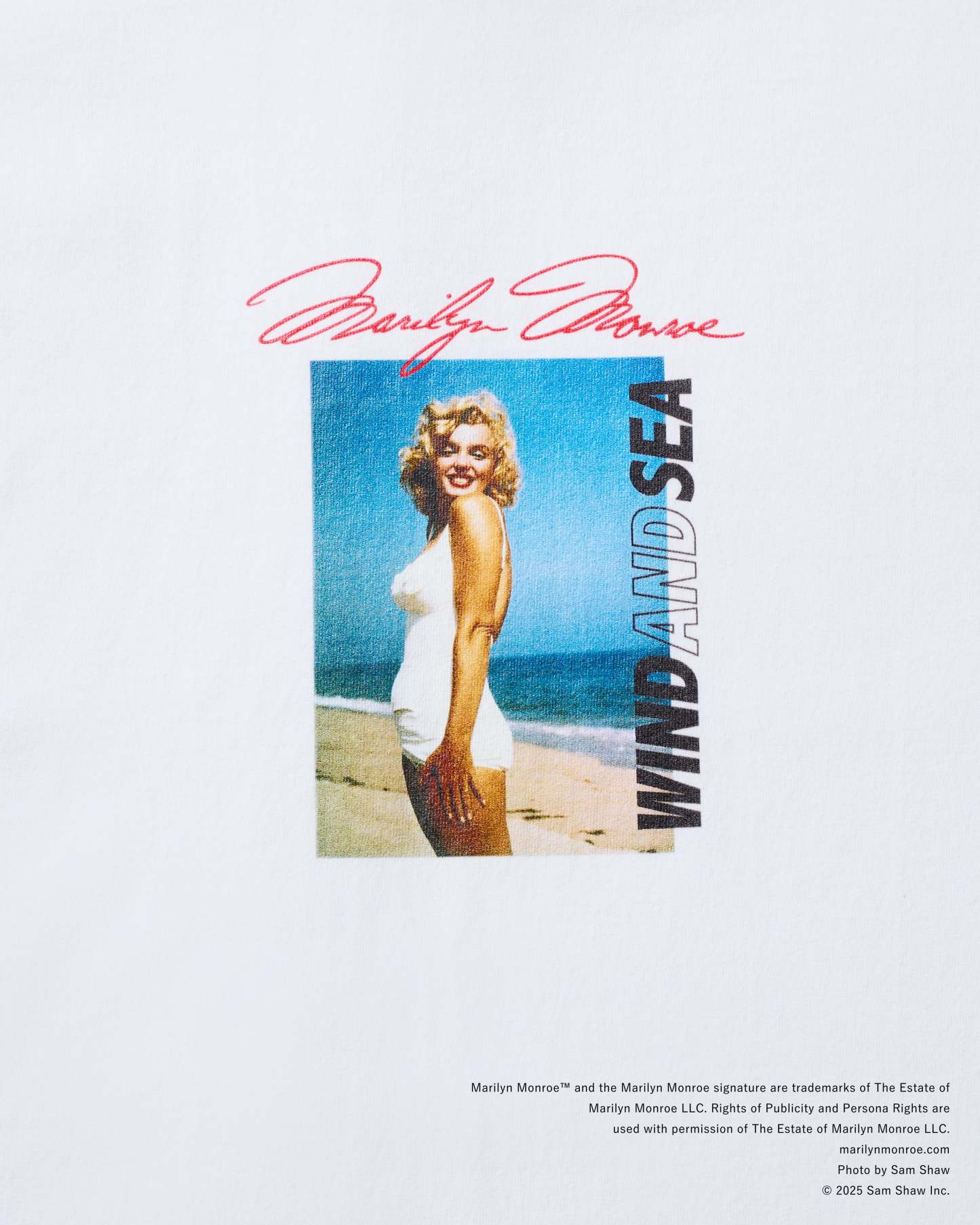 Marilyn Monroe Beach S/S TEE