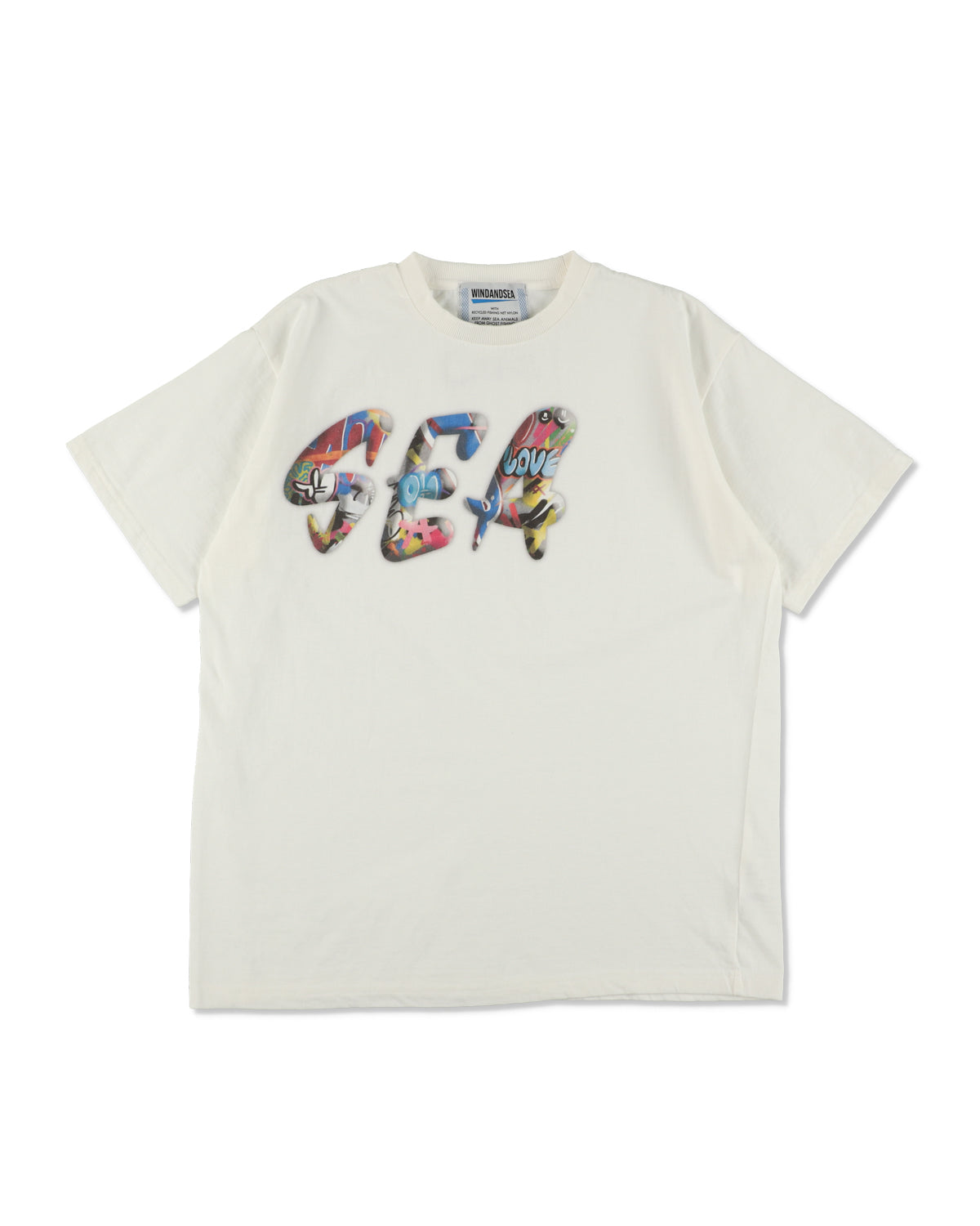 Martin Whatson x WDS Recycled Fishing Net Nylon Logo S/S Tee