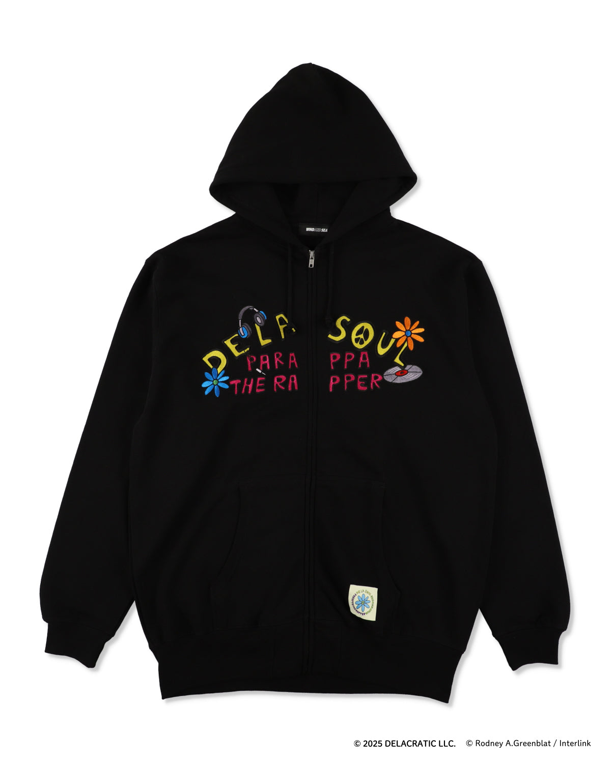 PARAPPA x DE LA SOUL x WDS ZIP UP SWEATSHIRT