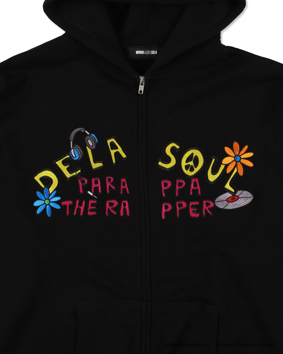 PARAPPA x DE LA SOUL x WDS ZIP UP SWEATSHIRT