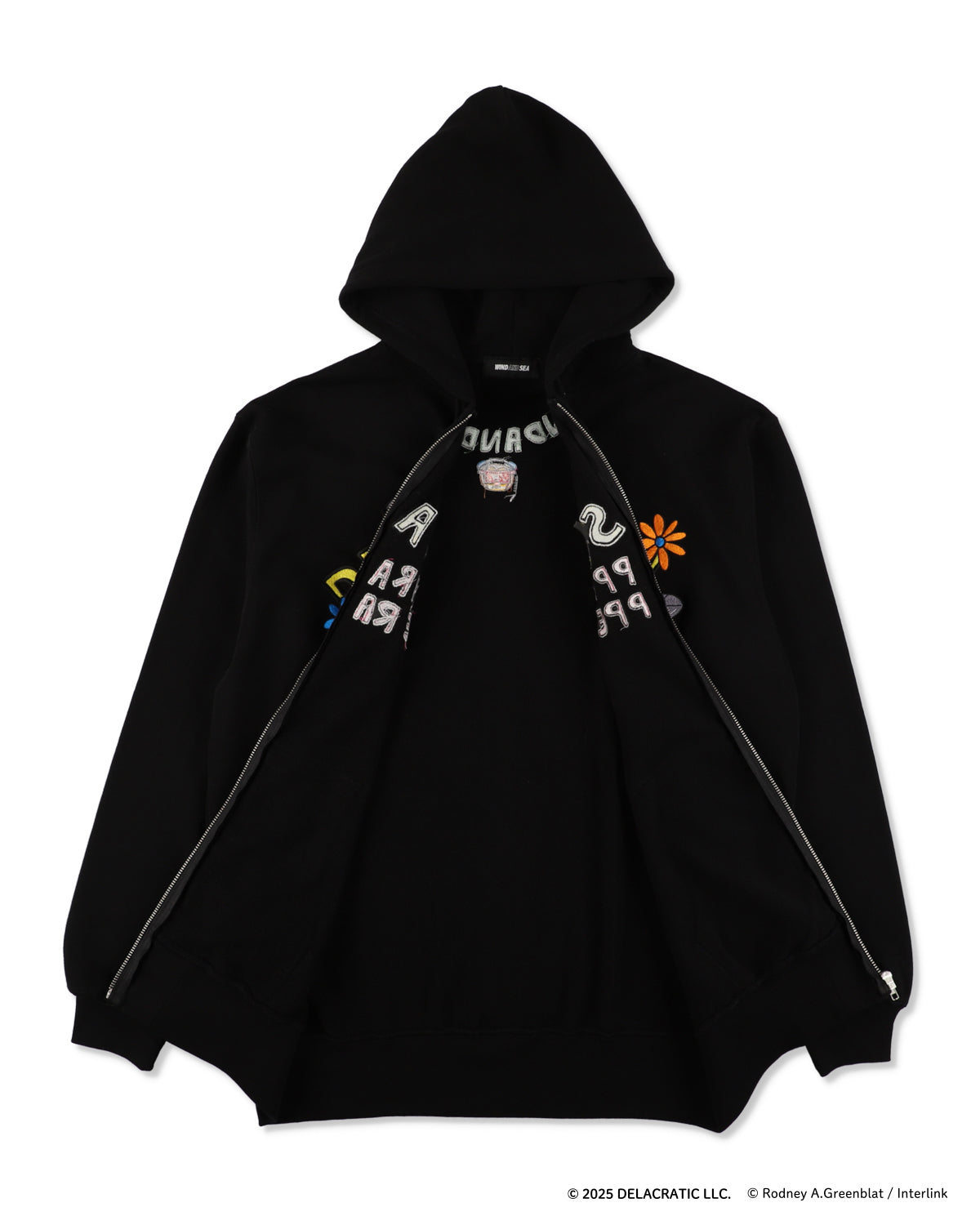 PARAPPA x DE LA SOUL x WDS ZIP UP SWEATSHIRT