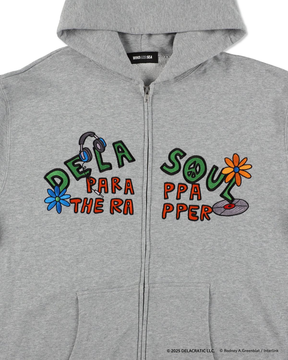 PARAPPA x DE LA SOUL x WDS ZIP UP SWEATSHIRT