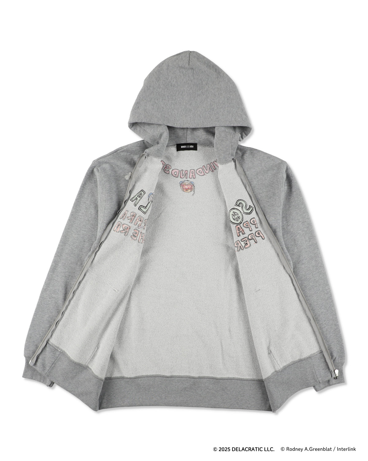 PARAPPA x DE LA SOUL x WDS ZIP UP SWEATSHIRT