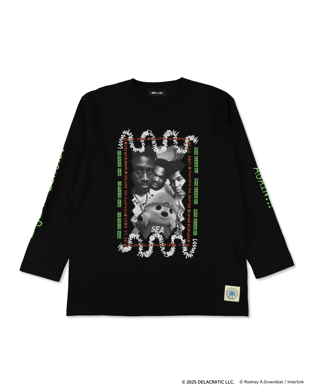 PARAPPA x DE LA SOUL x WDS L/S TEE