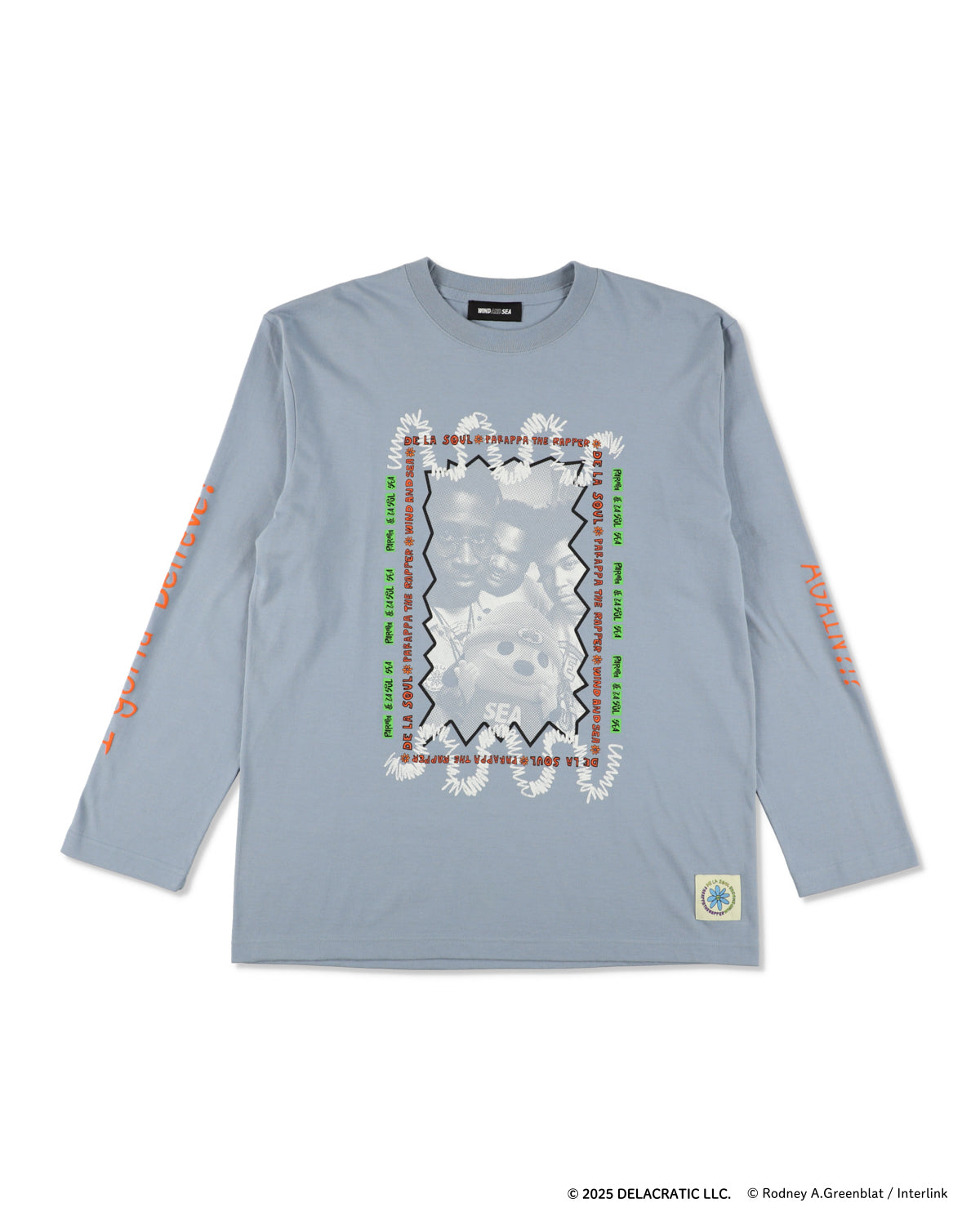 PARAPPA x DE LA SOUL x WDS L/S TEE