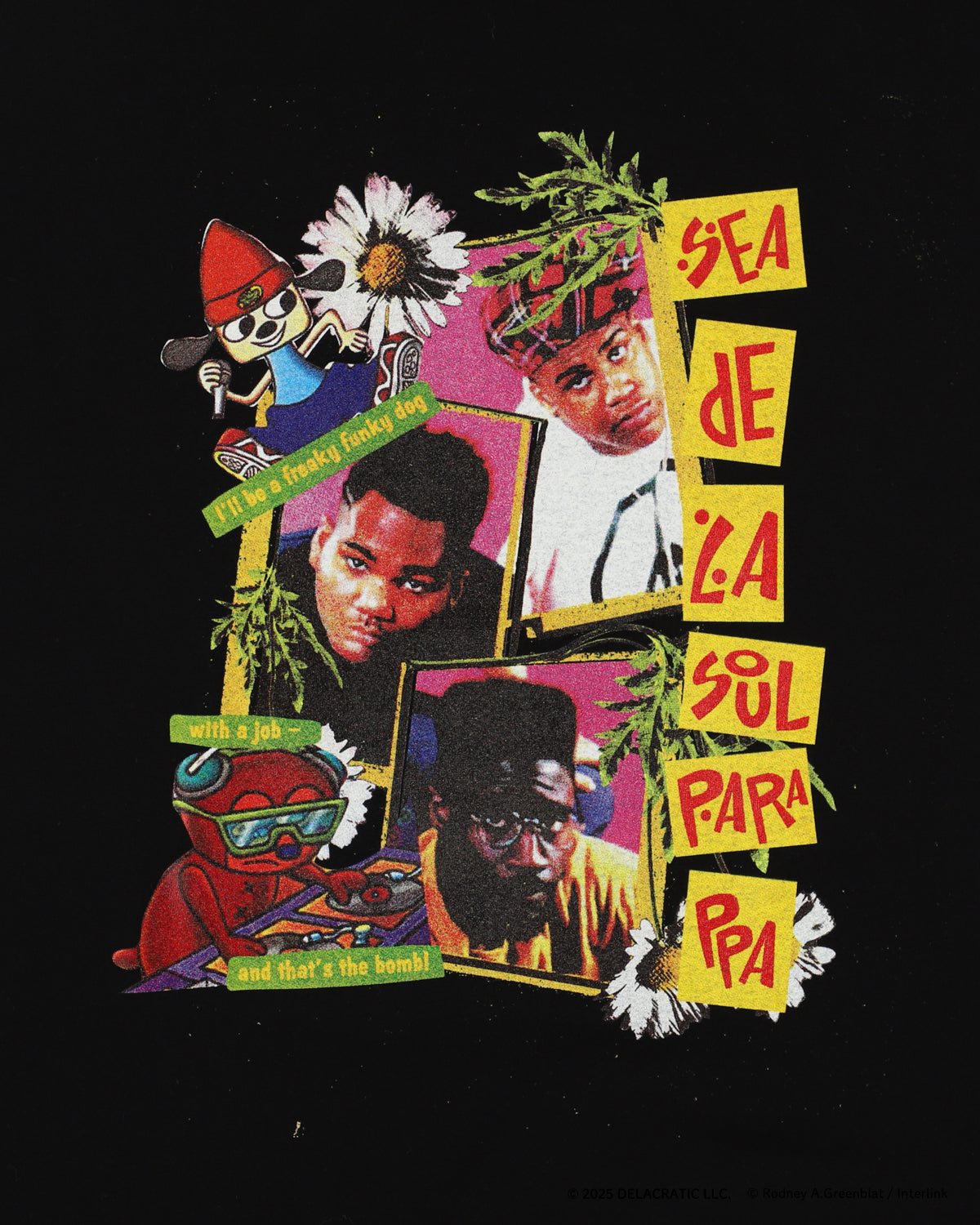 PARAPPA x DE LA SOUL x WDS S/S TEE