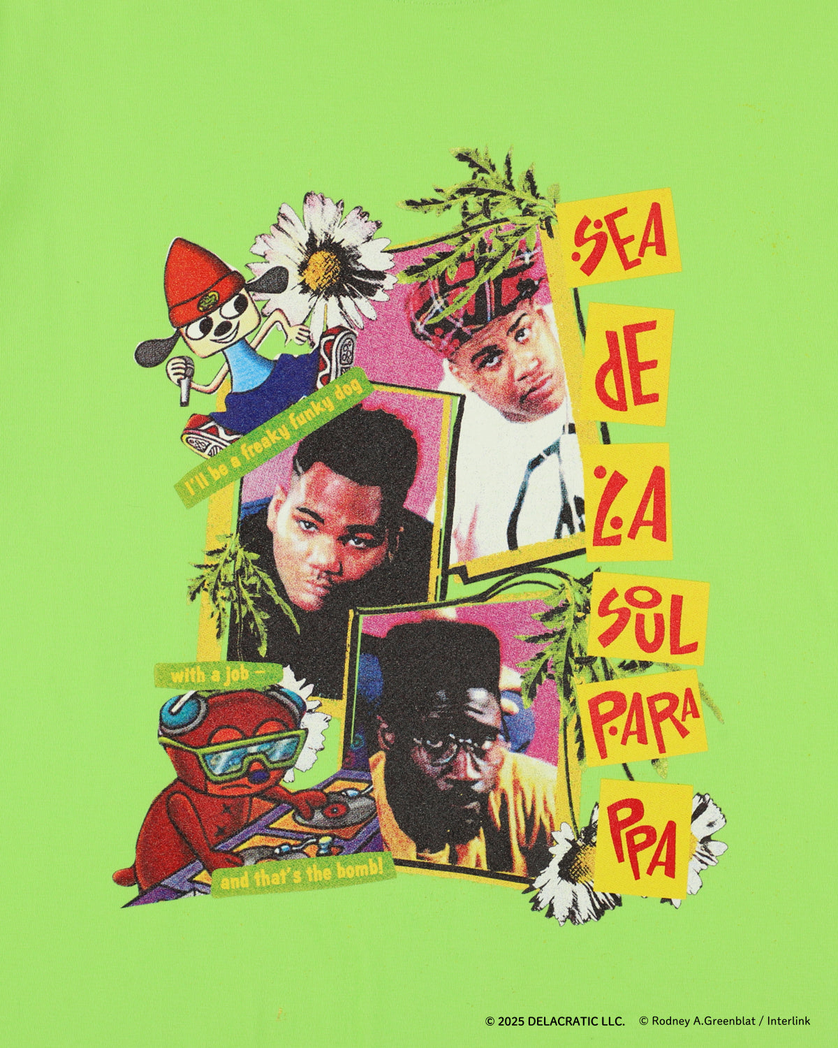 PARAPPA x DE LA SOUL x WDS S/S TEE