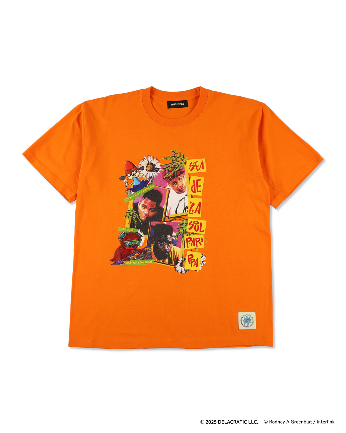 PARAPPA x DE LA SOUL x WDS S/S TEE