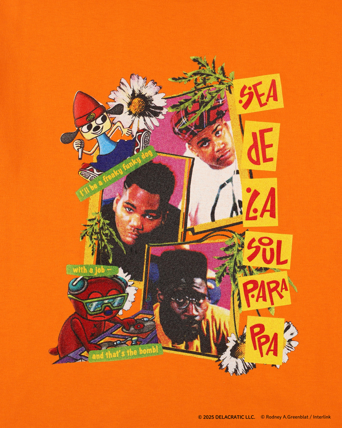 PARAPPA x DE LA SOUL x WDS S/S TEE