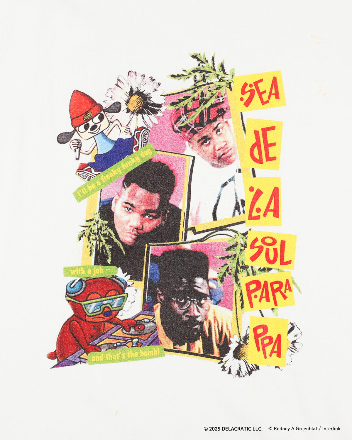PARAPPA x DE LA SOUL x WDS S/S TEE