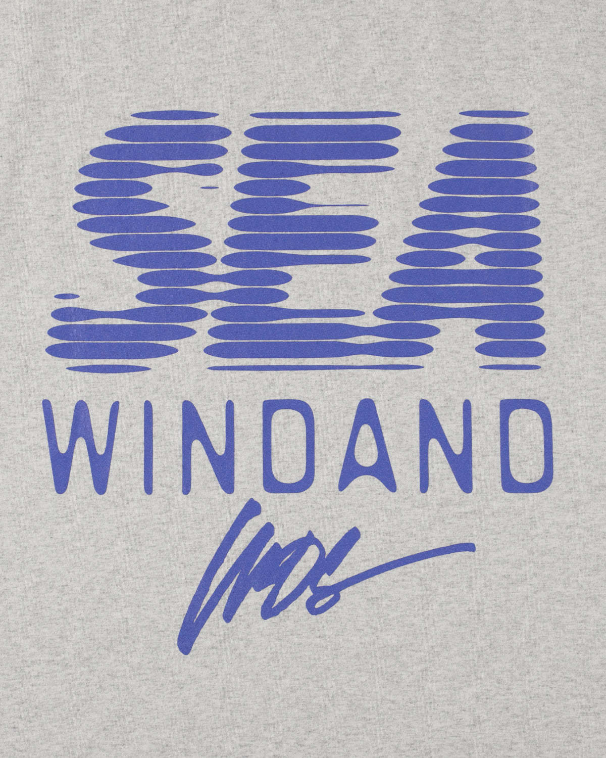 LINE HALFTONE SEA S/S TEE