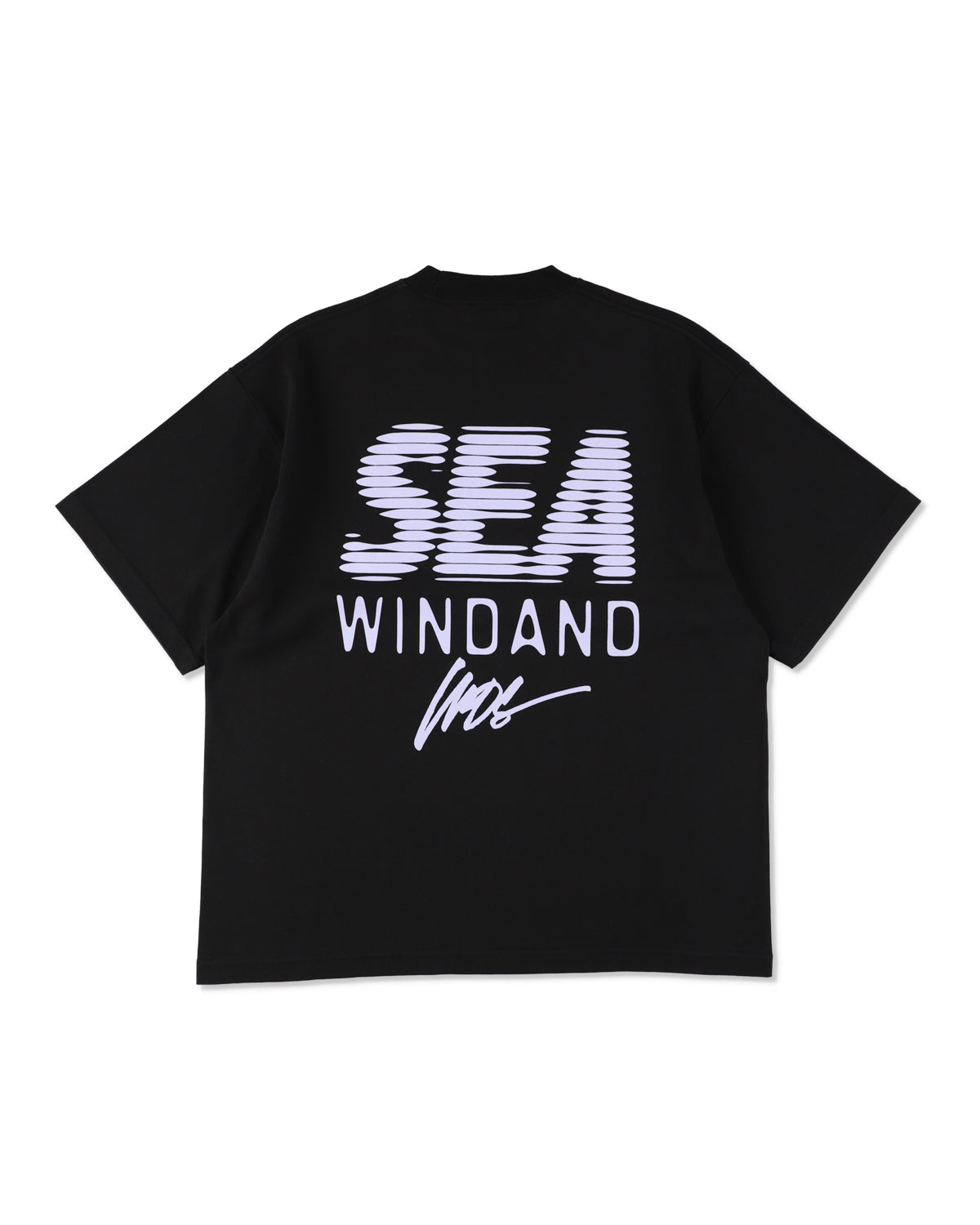 LINE HALFTONE SEA S/S TEE