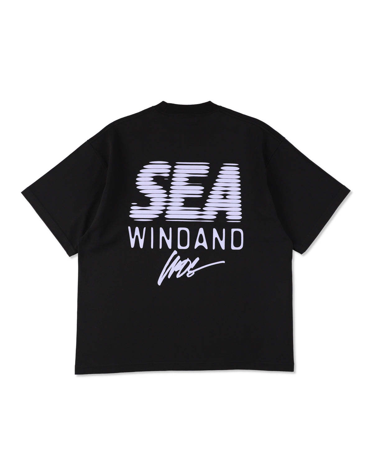 LINE HALFTONE SEA S/S TEE