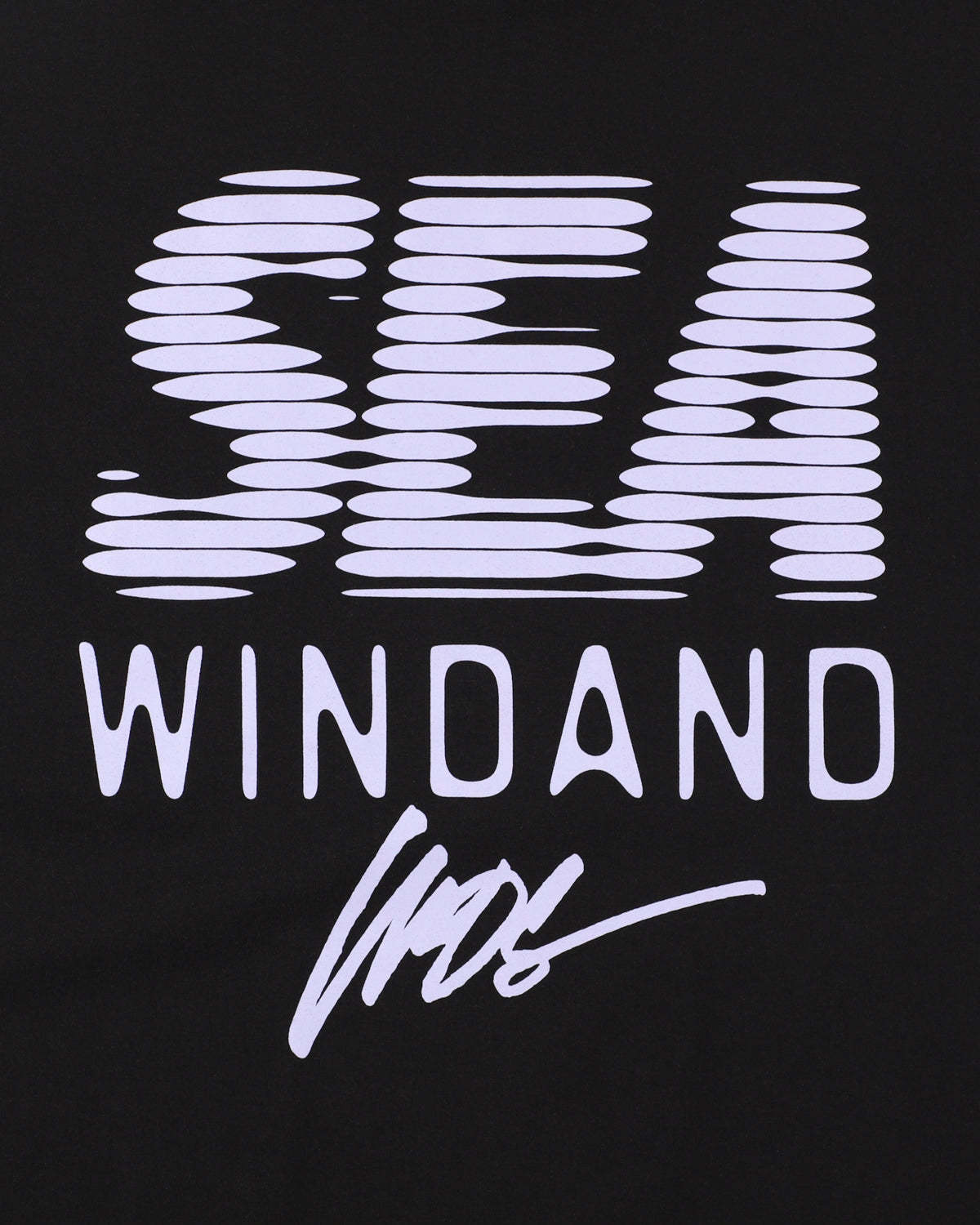 LINE HALFTONE SEA S/S TEE