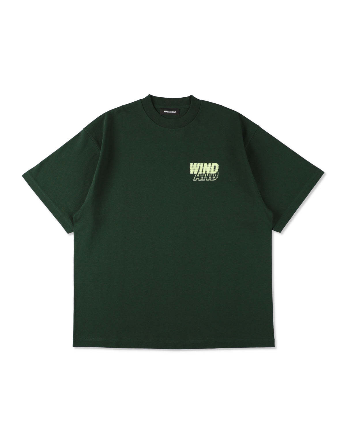 LINE HALFTONE SEA S/S TEE