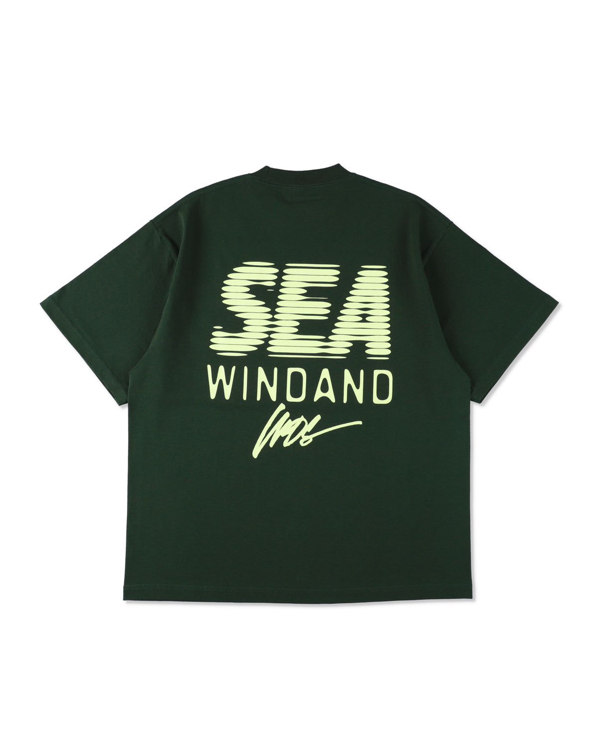 LINE HALFTONE SEA S/S TEE