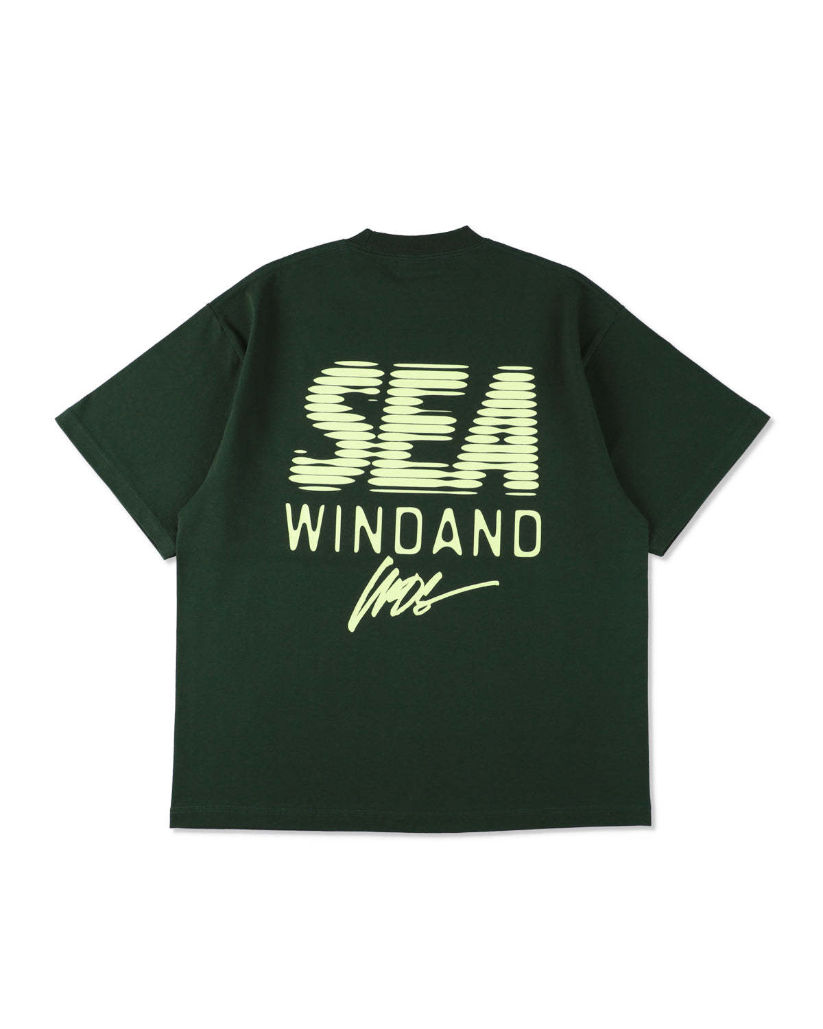 LINE HALFTONE SEA S/S TEE