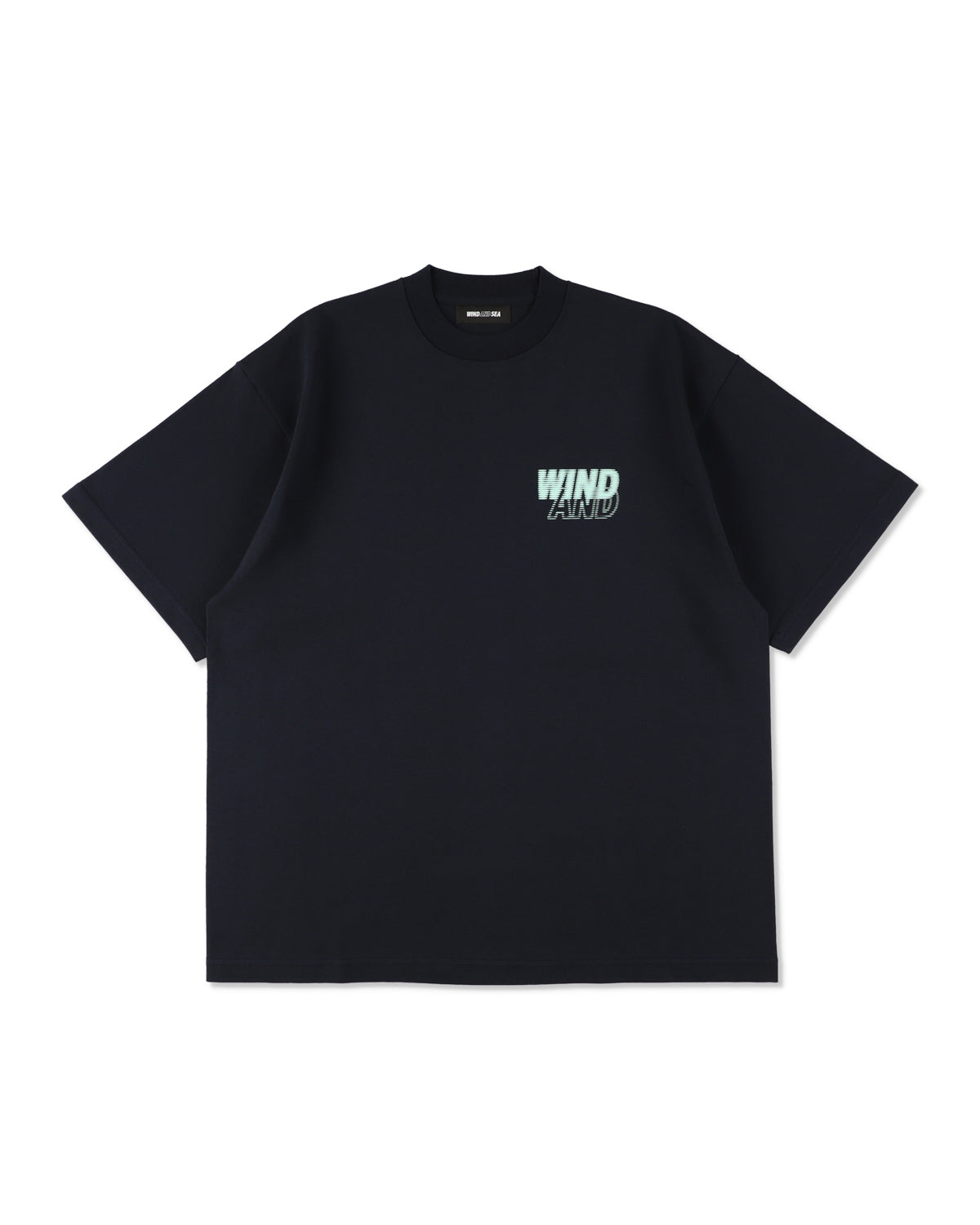 LINE HALFTONE SEA S/S TEE
