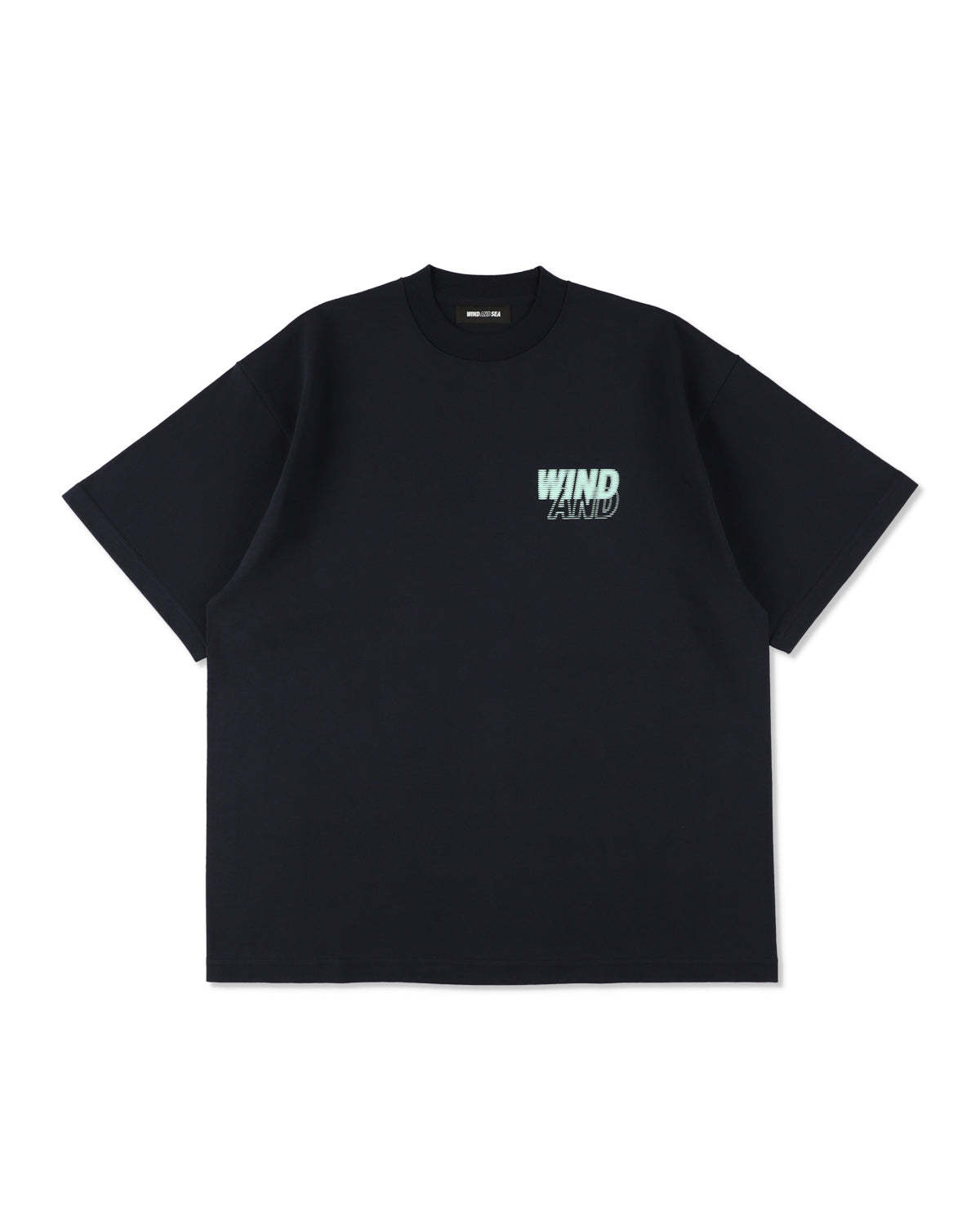 LINE HALFTONE SEA S/S TEE