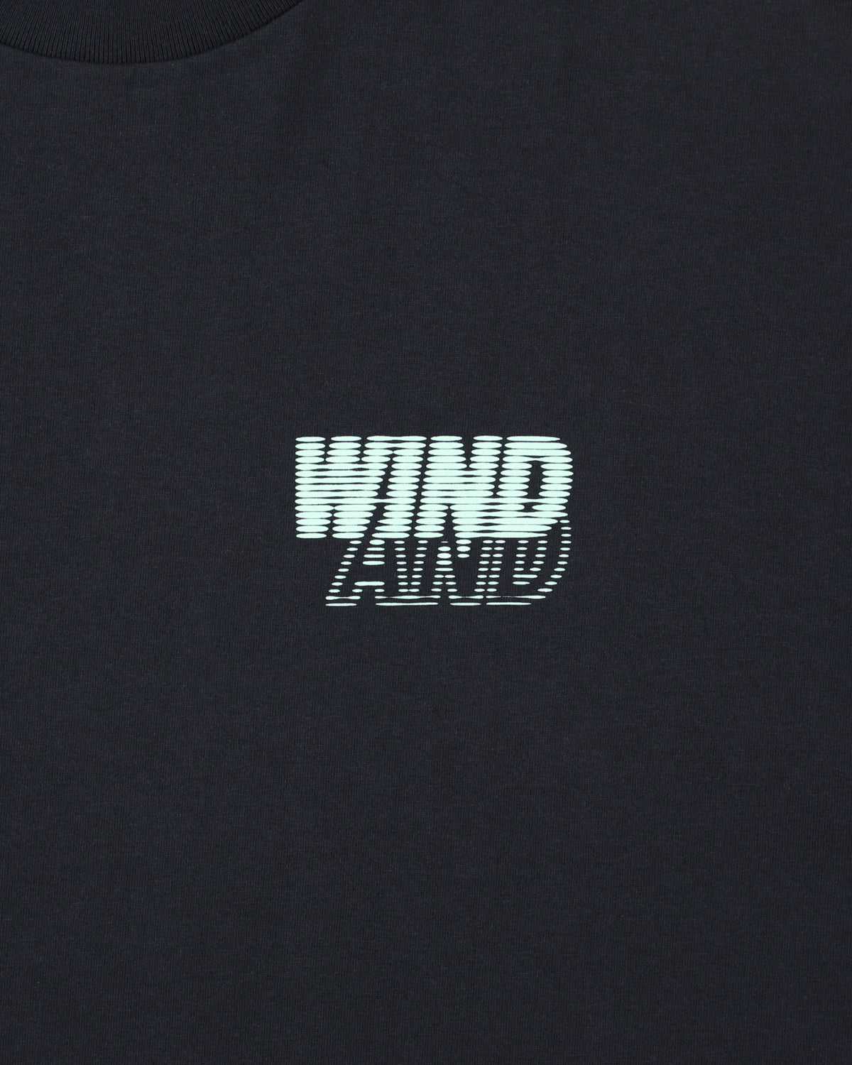 LINE HALFTONE SEA S/S TEE