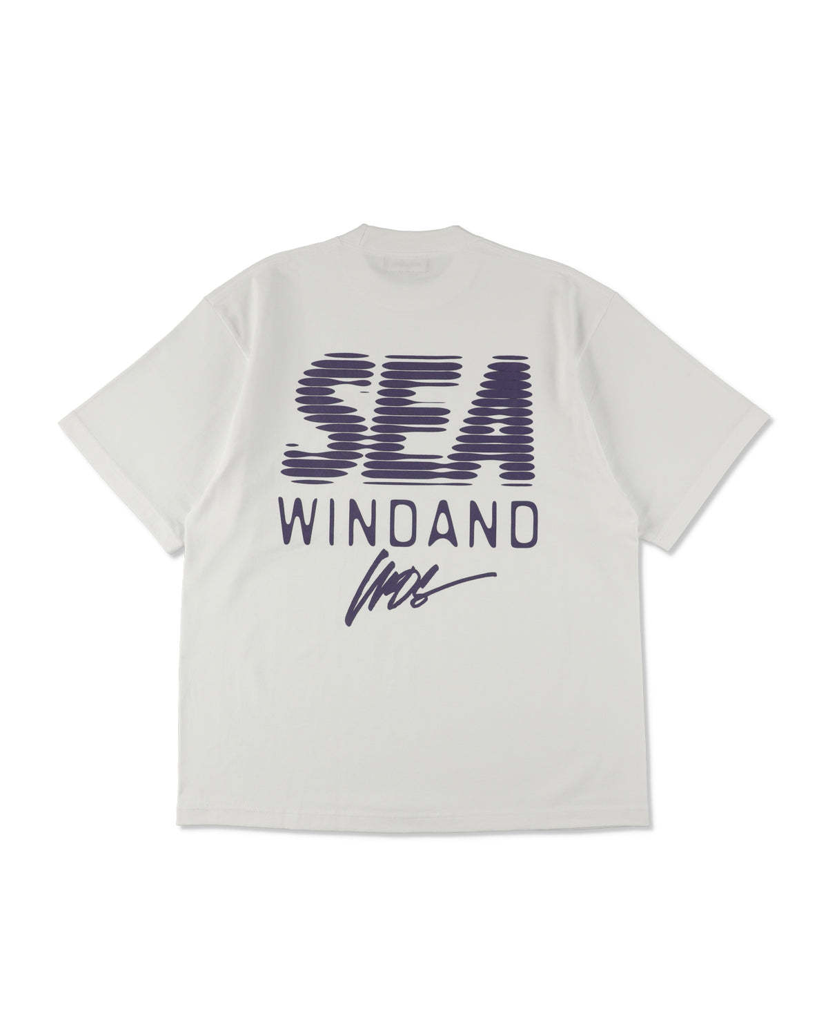 LINE HALFTONE SEA S/S TEE