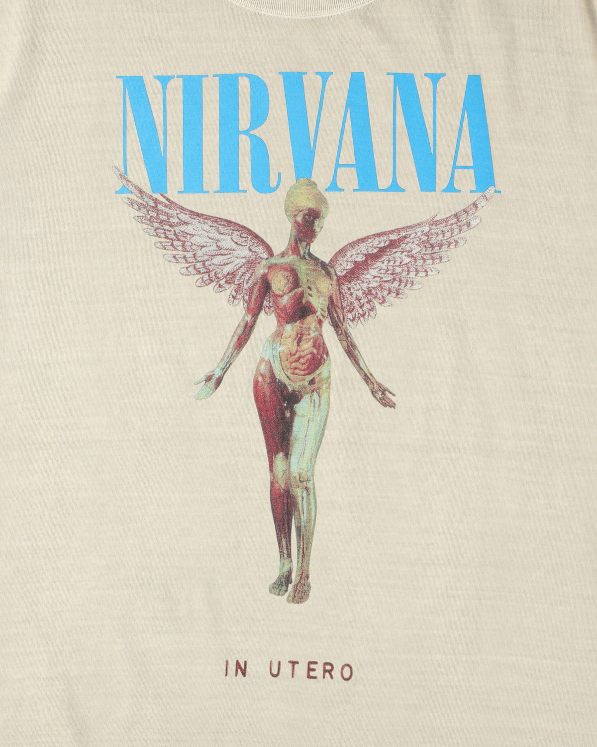 NIRVANA IN UTERO S/S TEE