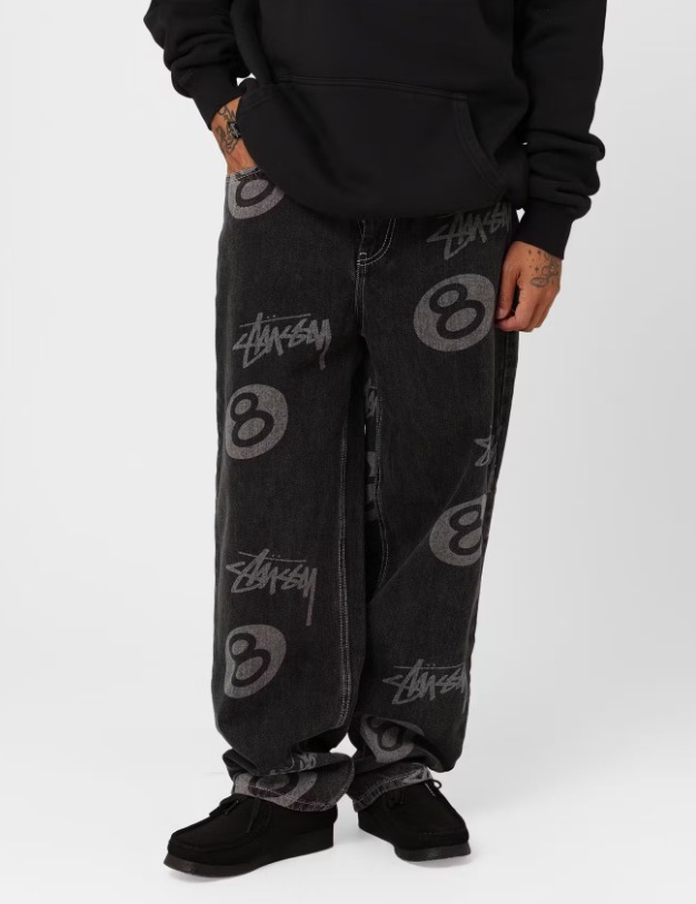 STUSSY DENIM デニムパンツ ジーンズ スケーター 海外規格 パンツ・ボトムス