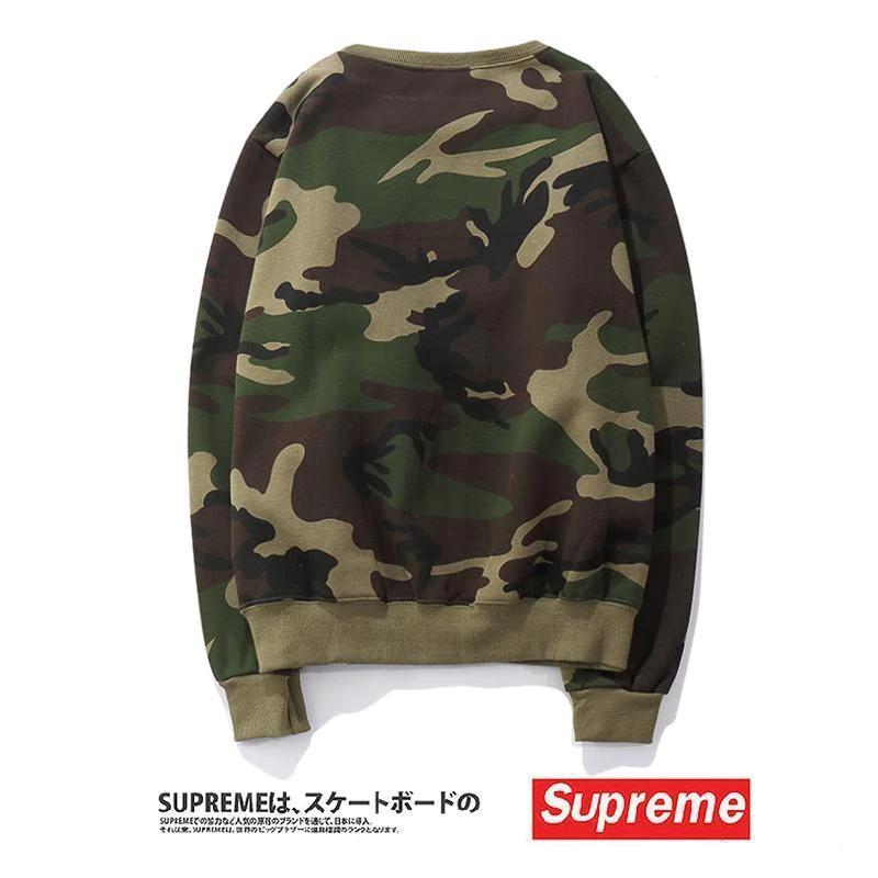 Supreme (シュプリーム) 15FW ボックスロゴ クルーネック スウェットシャツ(Box Logo Crewneck Sweatshirt) 迷彩