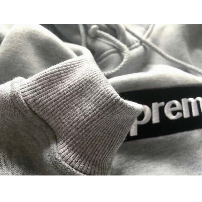 Supreme Box Logo Embroidery フーデッド パーカー